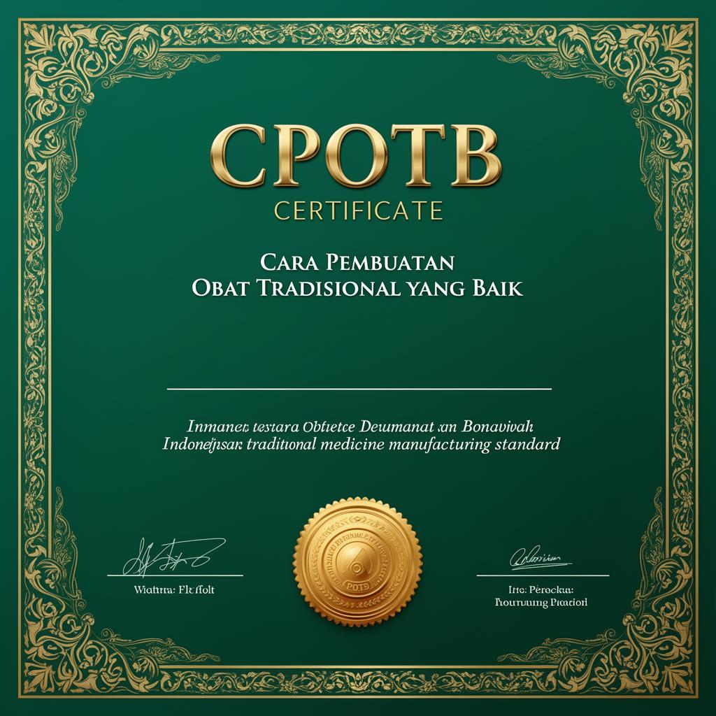CPOTB certificate